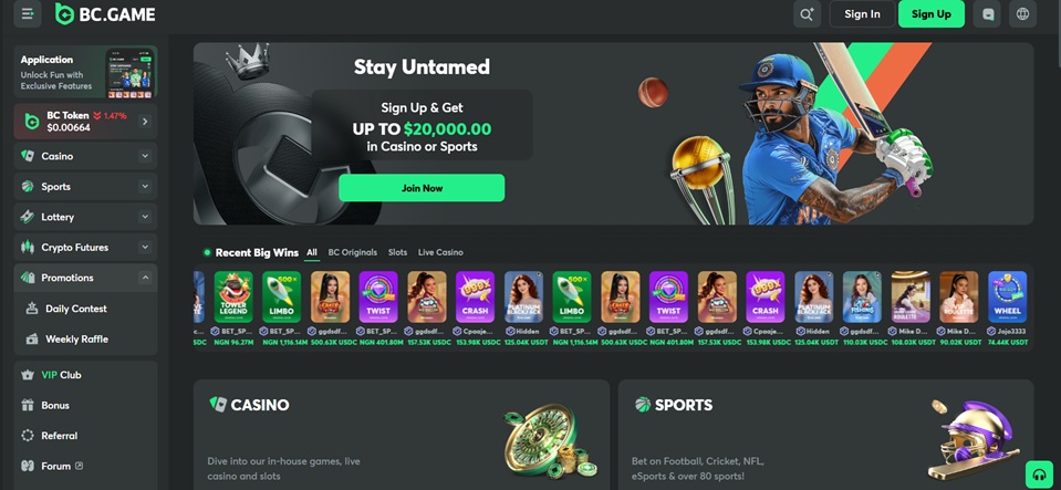 BC.Game Casino review