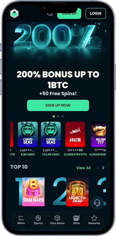 Mega Dice Mobile Casino